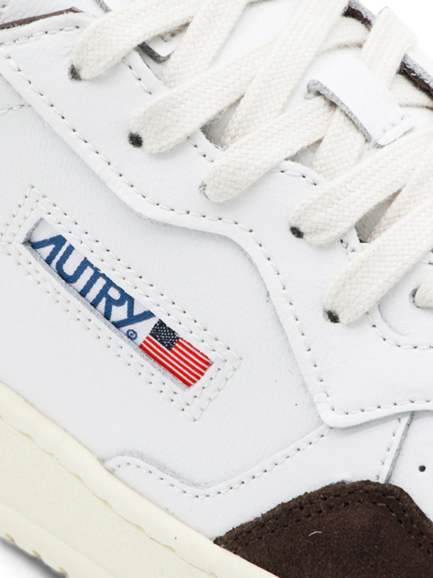 Autry Medalist Low Suede Overlays Sneakers
