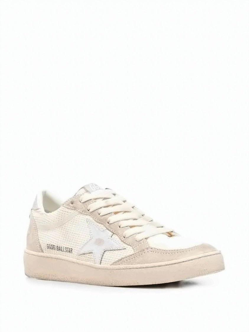 Golden Goose Low-Top Sneakers With Suede And Mesh Upper