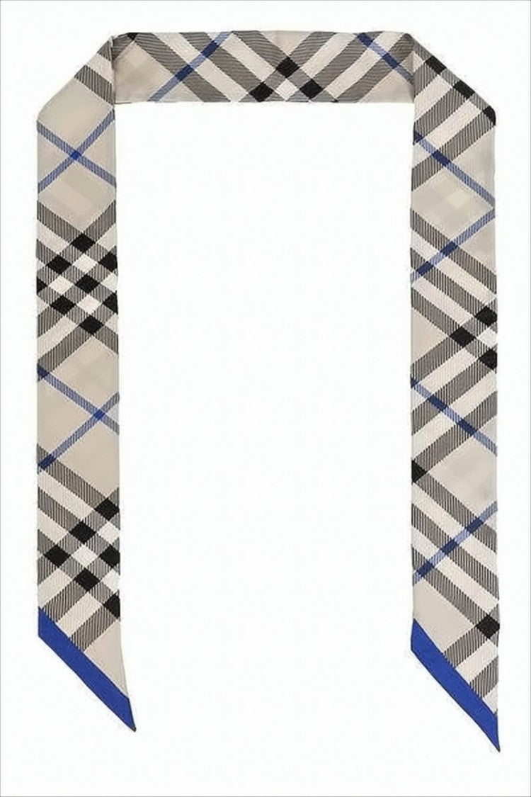 Burberry Pointed-Edge Silk Scarf
