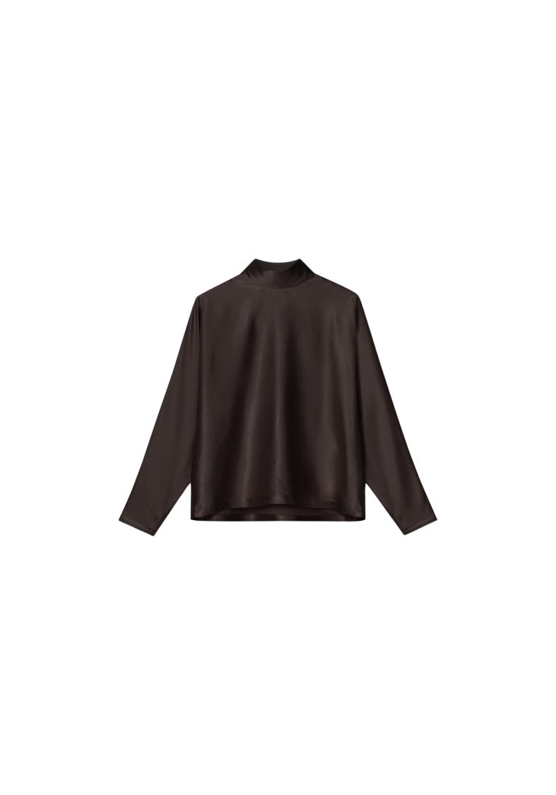 Aeron Katniss - Satin Turtleneck