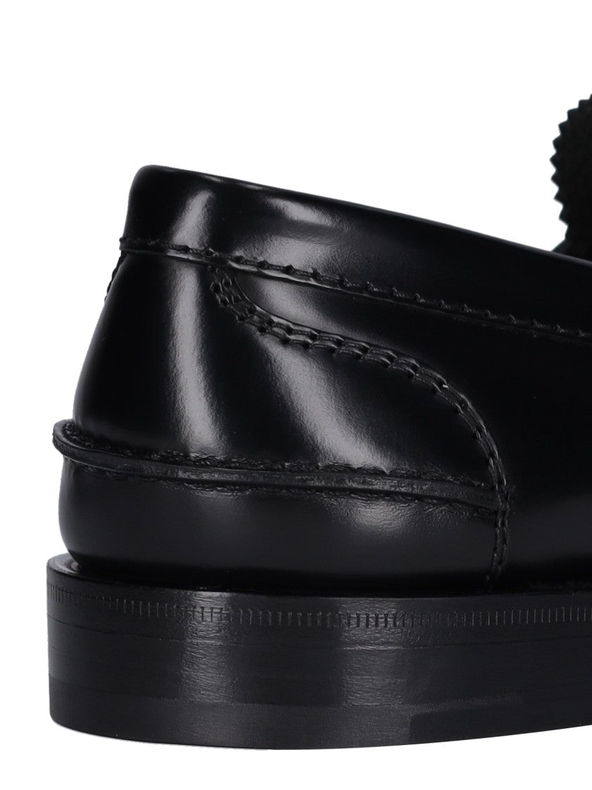 Church's Moccasins With Serrated Mask Detail And Leather Sole