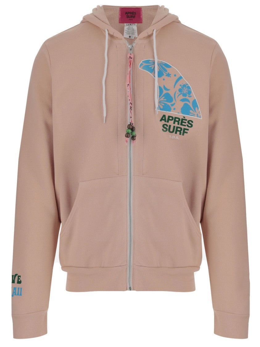 Apres Surf Cotton Blend Sweatshirt With Logo