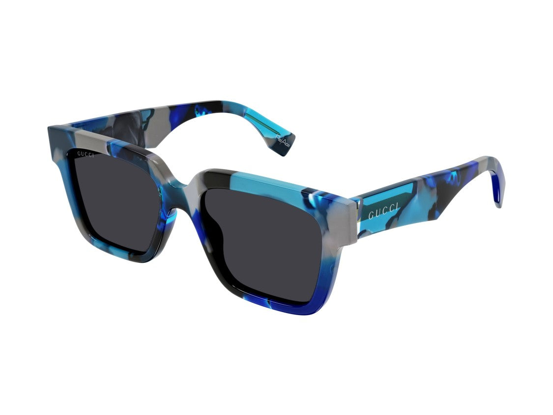 Gucci Gg1626s Marbled Oversized Square Sunglasses