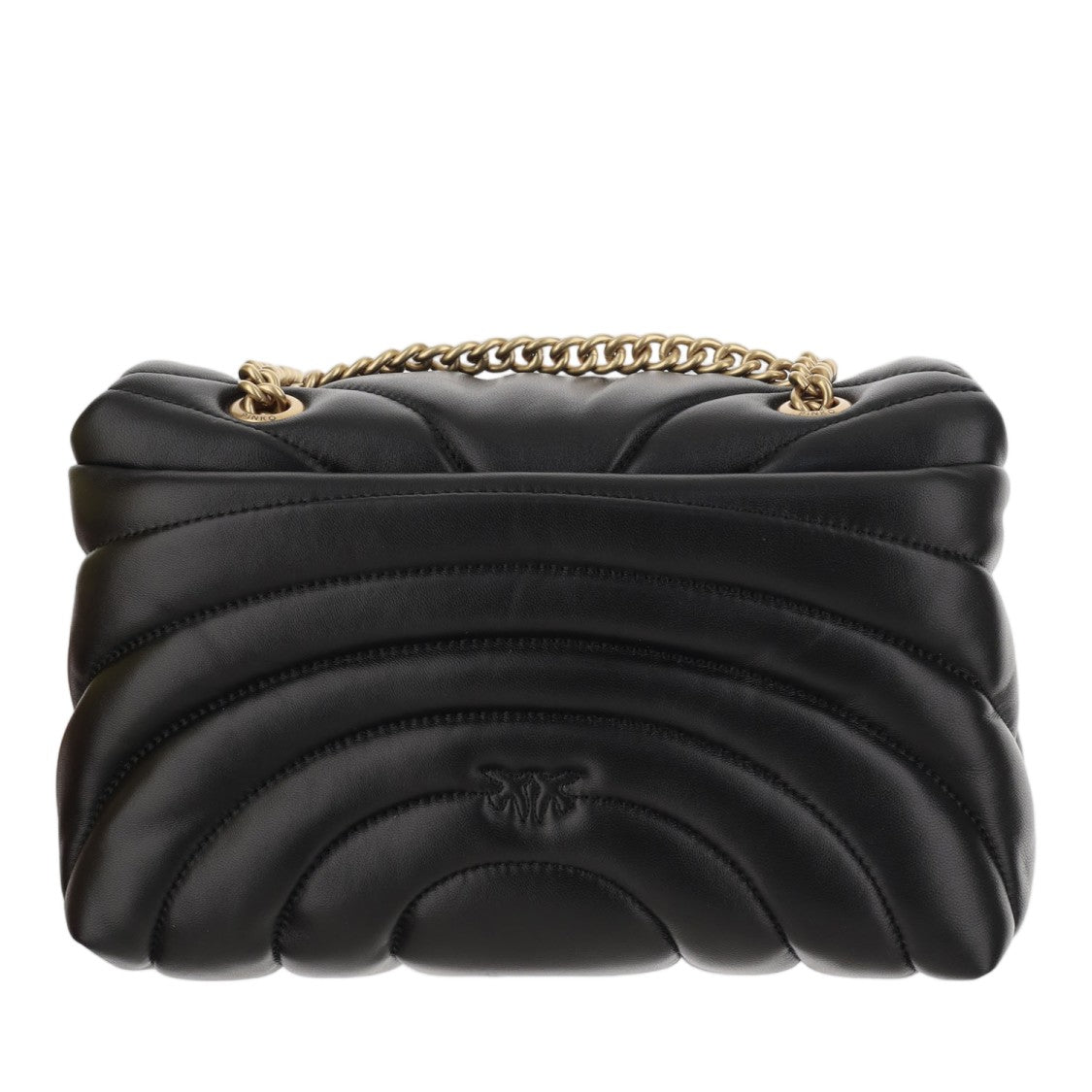 Pinko Quilted Nappa Leather Classic Love Puff Butterfly Bag