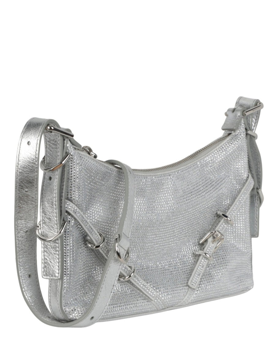 Givenchy Mini Voyou Satin And Strass Shoulder Bag