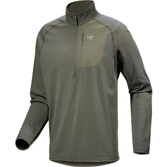 Arc'teryx Tailored Long-Sleeve Quarter-Zip Pullover With Stand-Up Collar