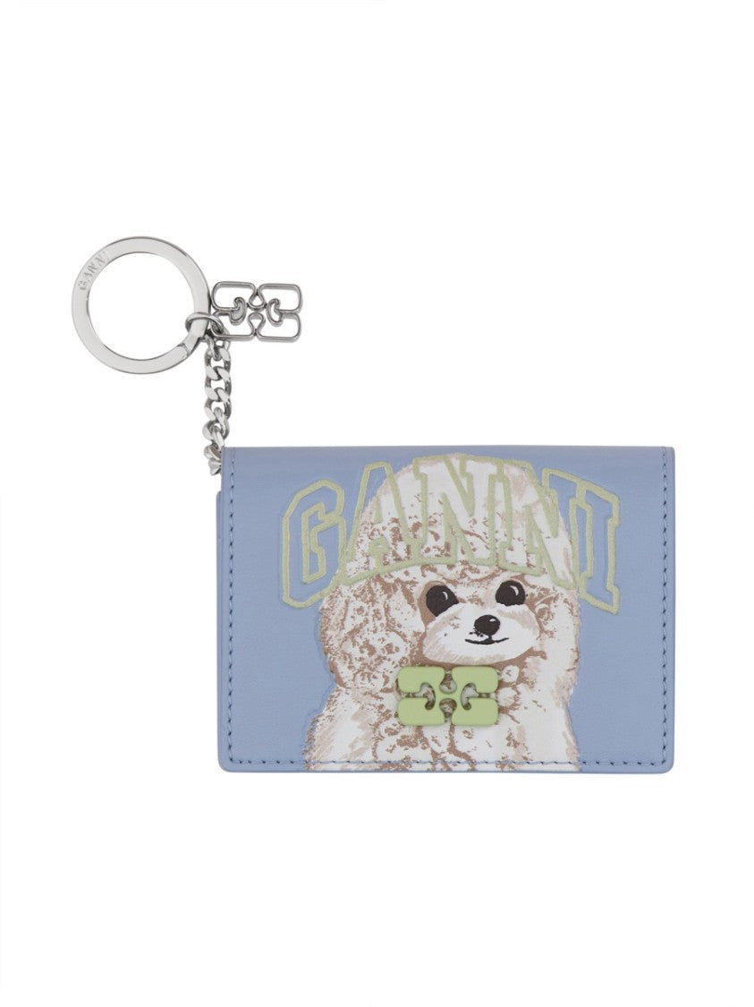 Ganni Bou" Card Holder