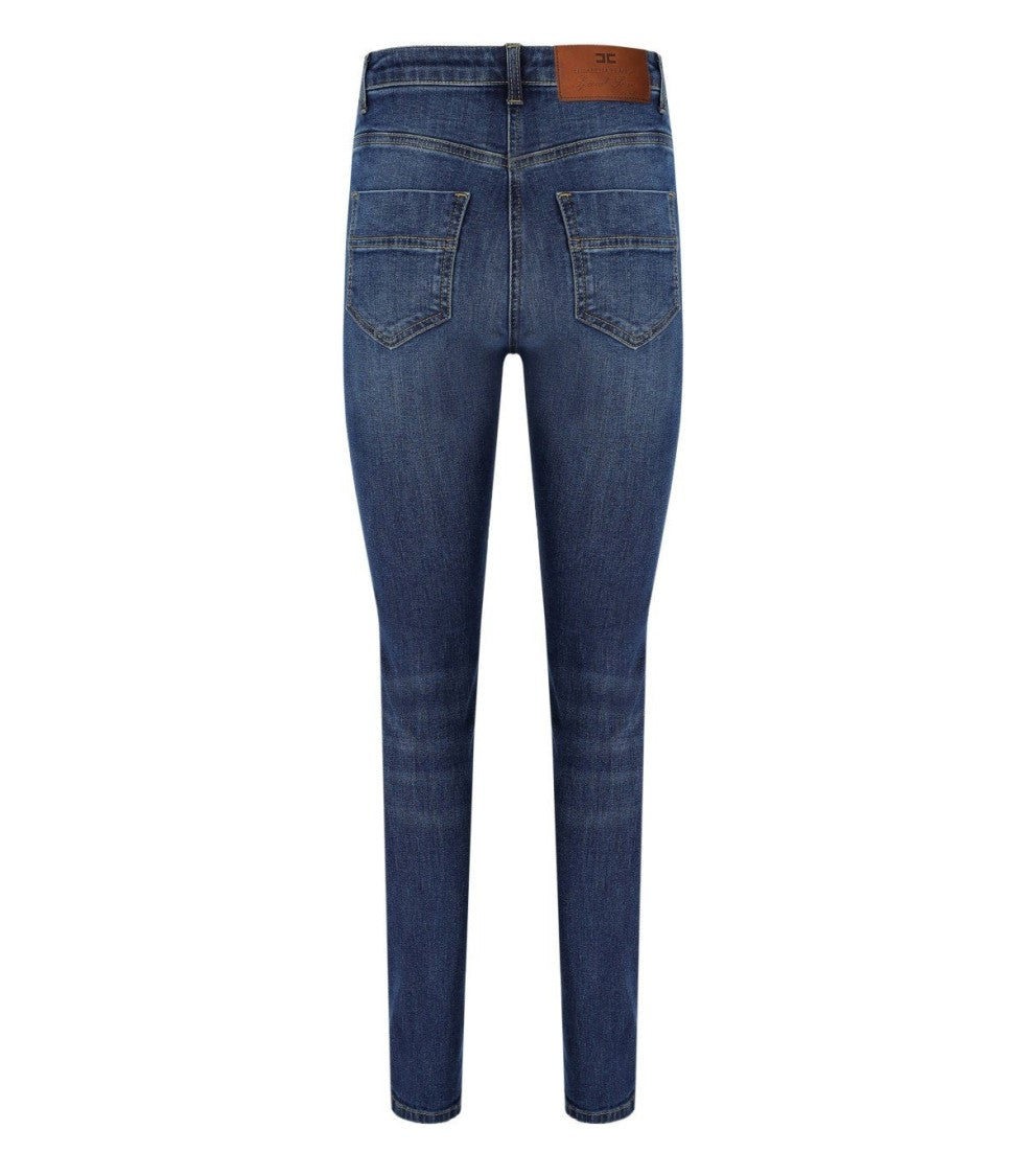 Elisabetta Franchi Blue Skinny Jeans