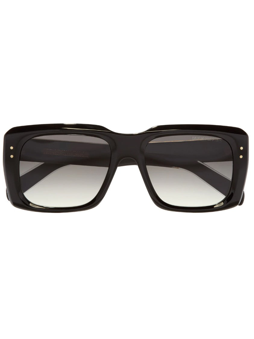 Cutler And Gross Black 1418 Oversized Square Sunglasses