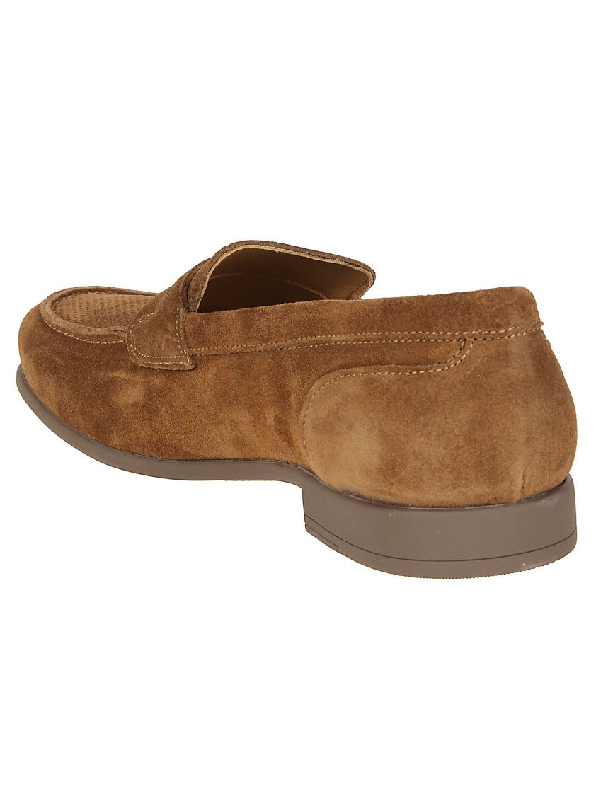 Baldinini Brown Suede Loafers