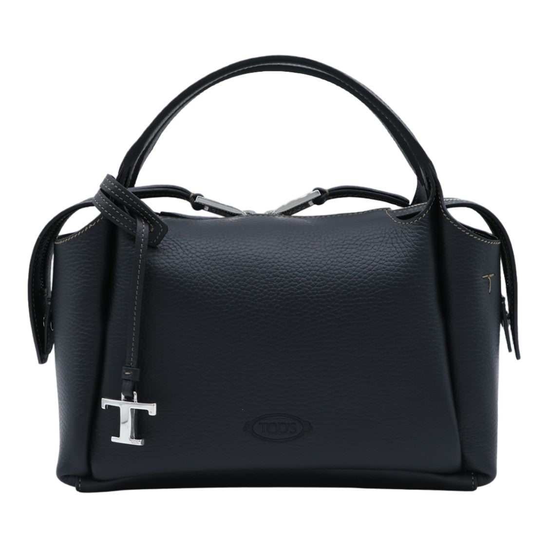 Tod's Structured Handbag With Pebbled Texture