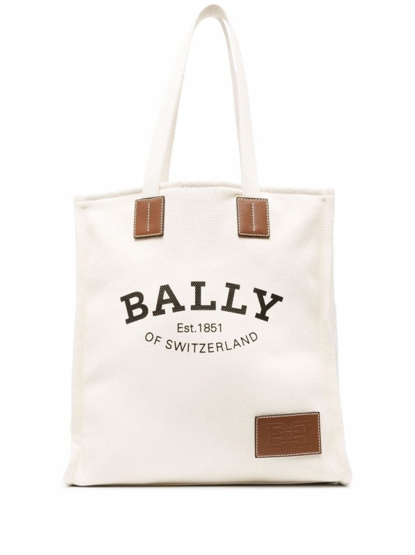 Bally Crystalia Fabric Fabric Tote
