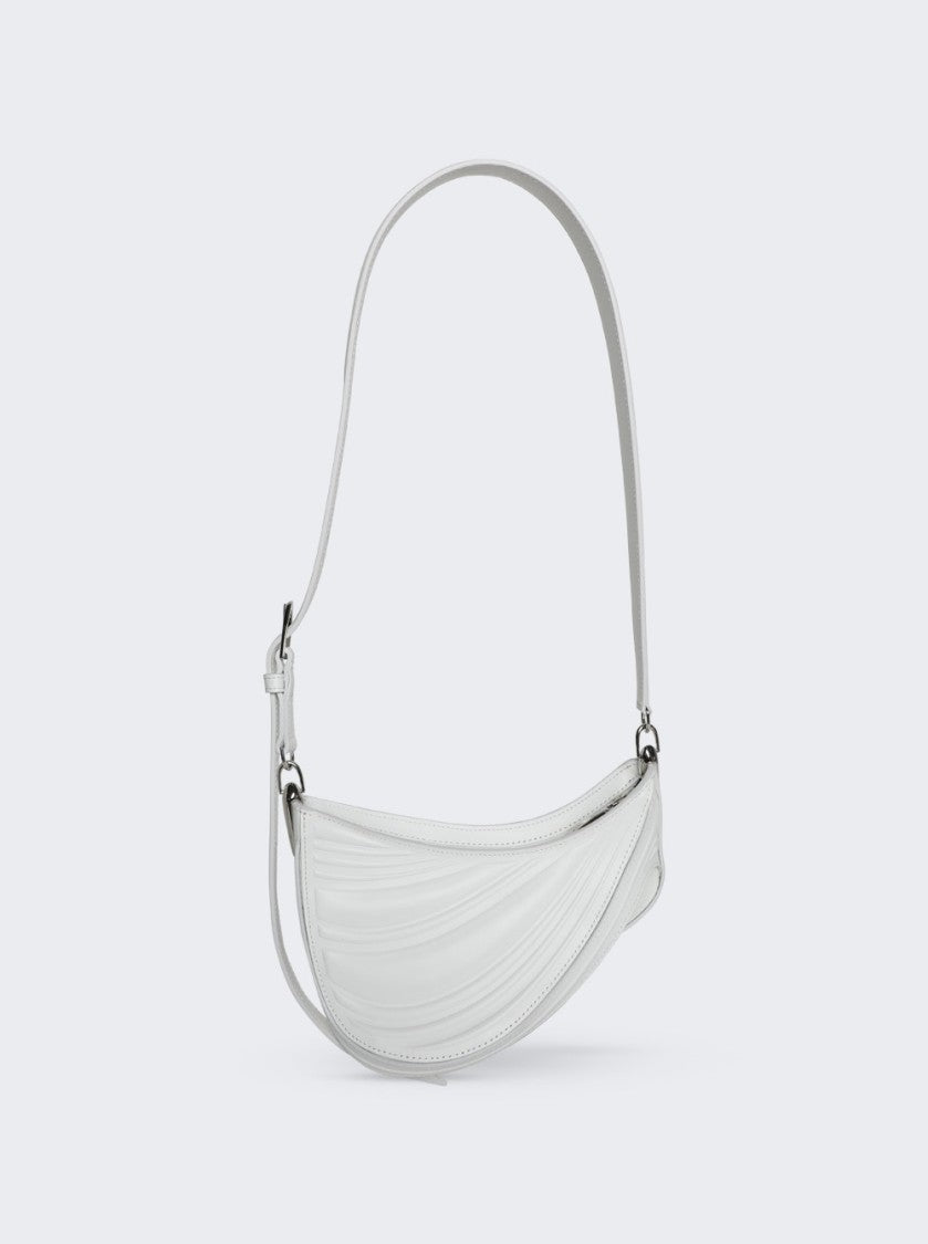 Mugler Small Embossed Spiral Curve 01 Shoulder Bag