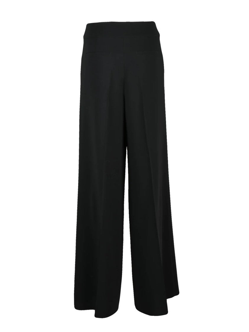 Pennyblack Wide-Leg High-Waisted Trousers In Technical Fabric