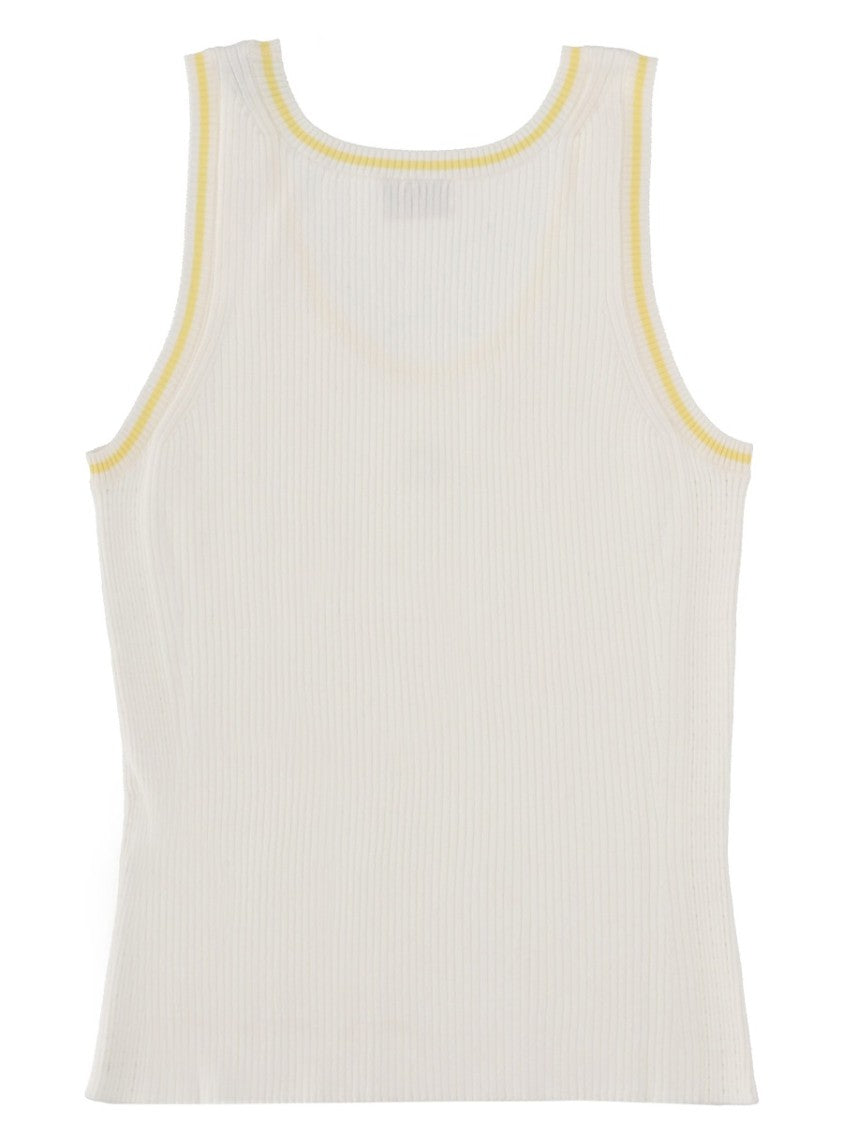 Kenzo Boke Flower Ribbed Viscose Tank Top