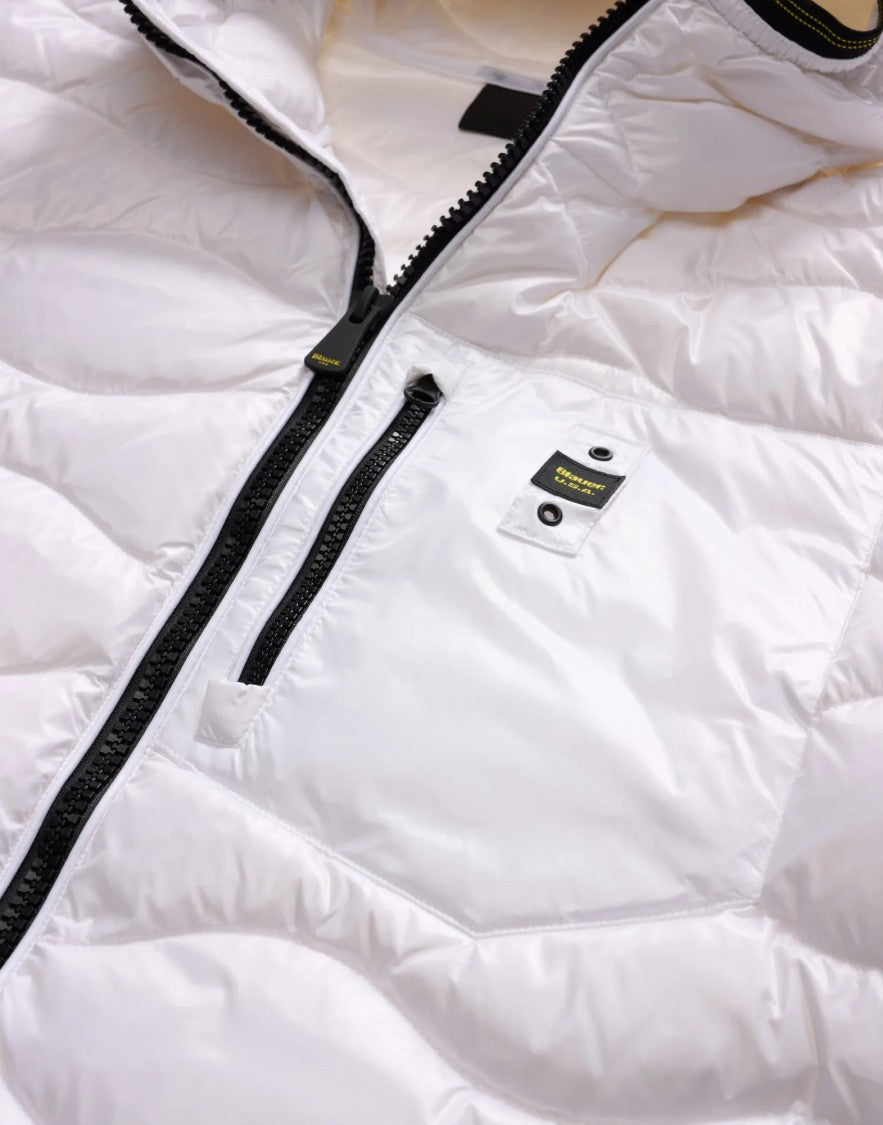 Blauer Wave — Hooded Down Jacket