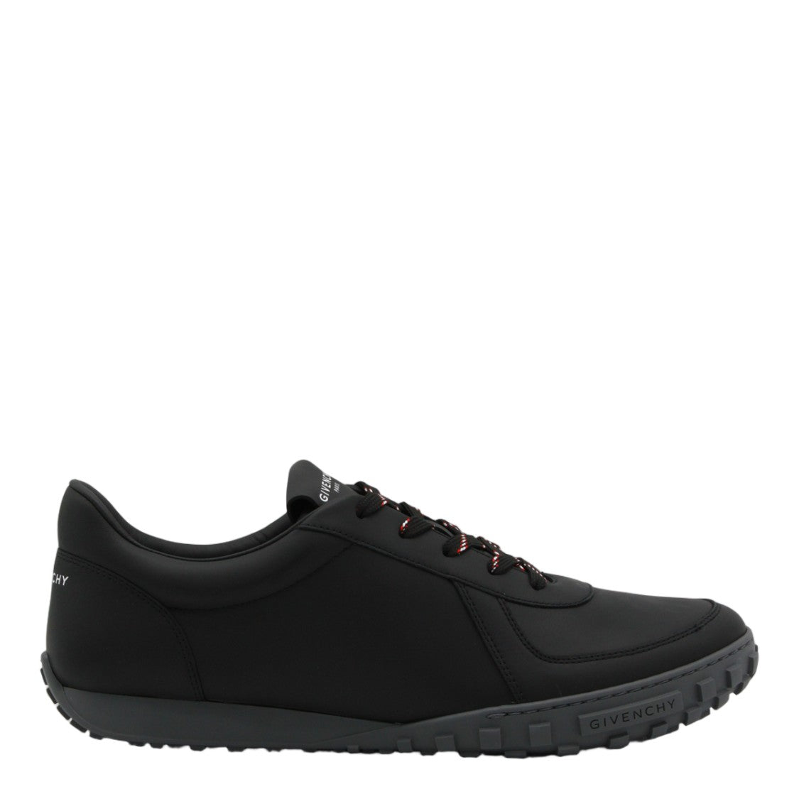 Givenchy Low-Profile Black Sneakers With Textured Rubber Sole