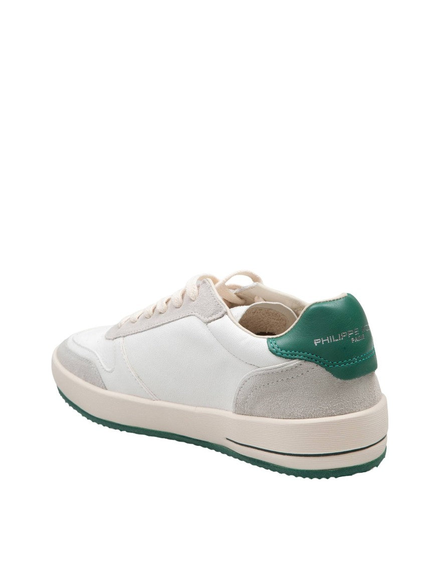 Philippe Model Nice Low Sneakers In Leather