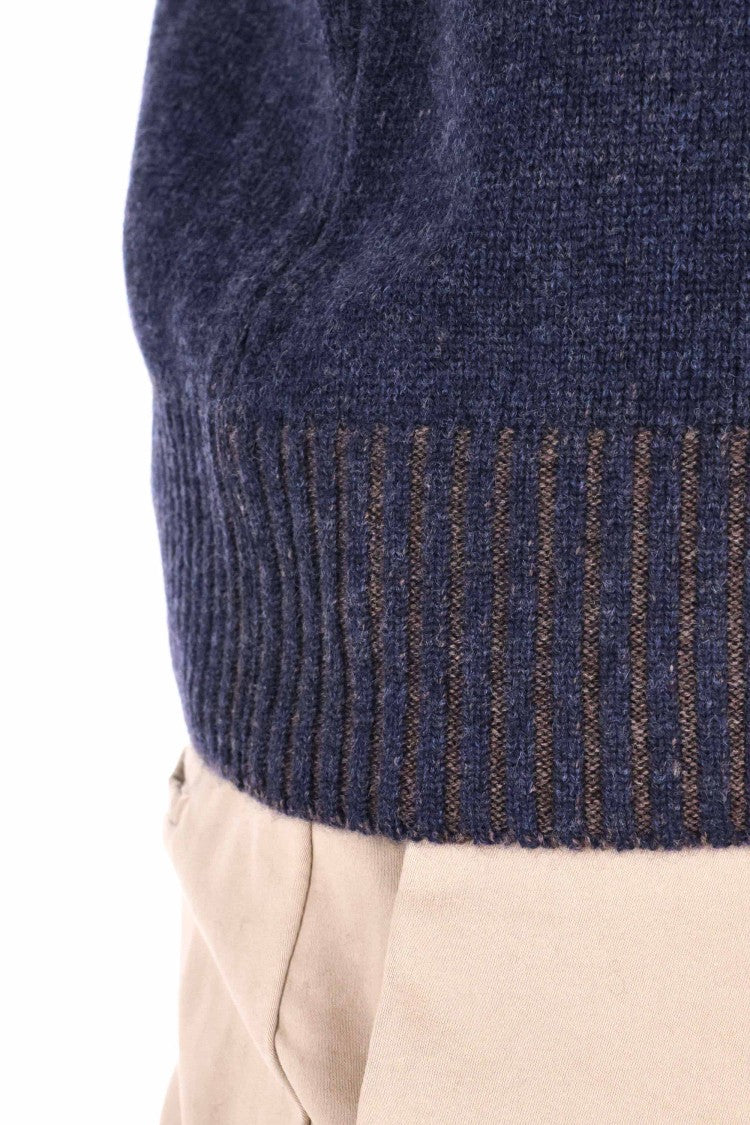 Barba Vanisé Crewneck In Wool-Viscose-Cashmere