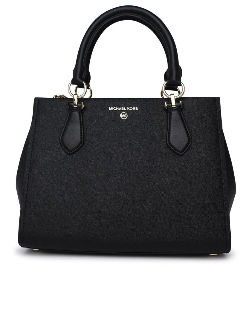 Michael Michael Kors Black Marilyn Leather Bag
