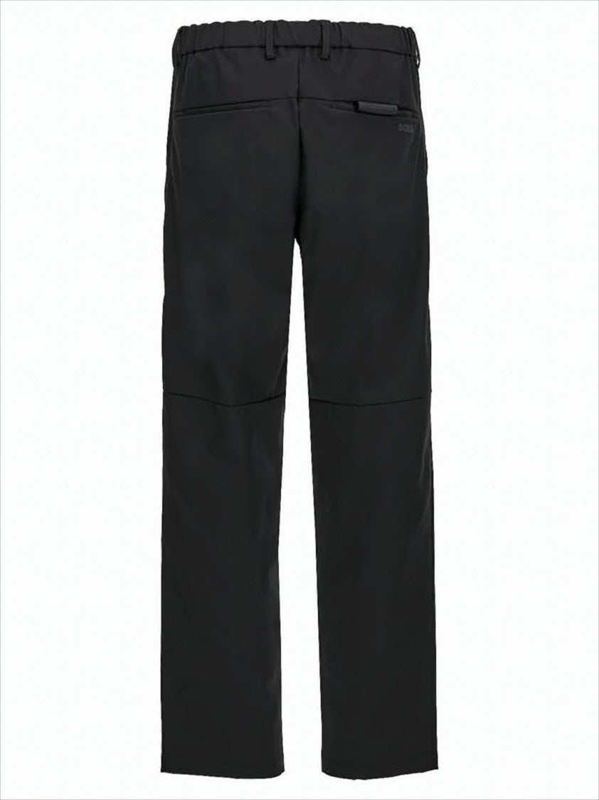 Hugo Boss Tailored Straight Pants With Classic Waistband And Subtle Branding