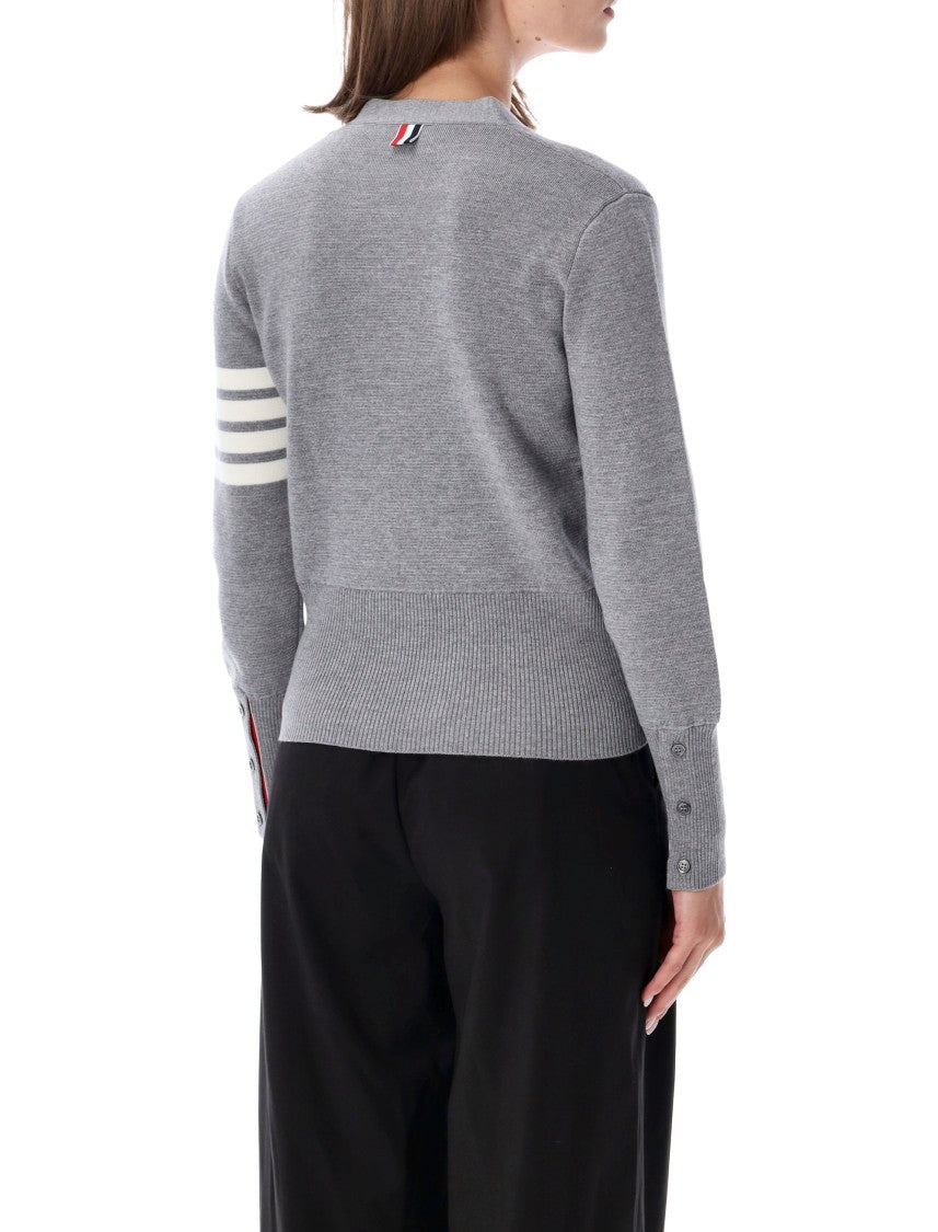 Thom Browne 4-Bar Merino Wool Cardigan