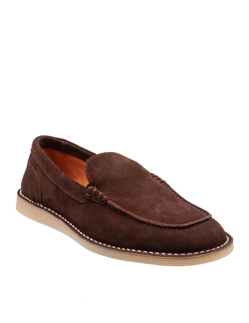 Dolce & Gabbana Brown Suede Moccasins