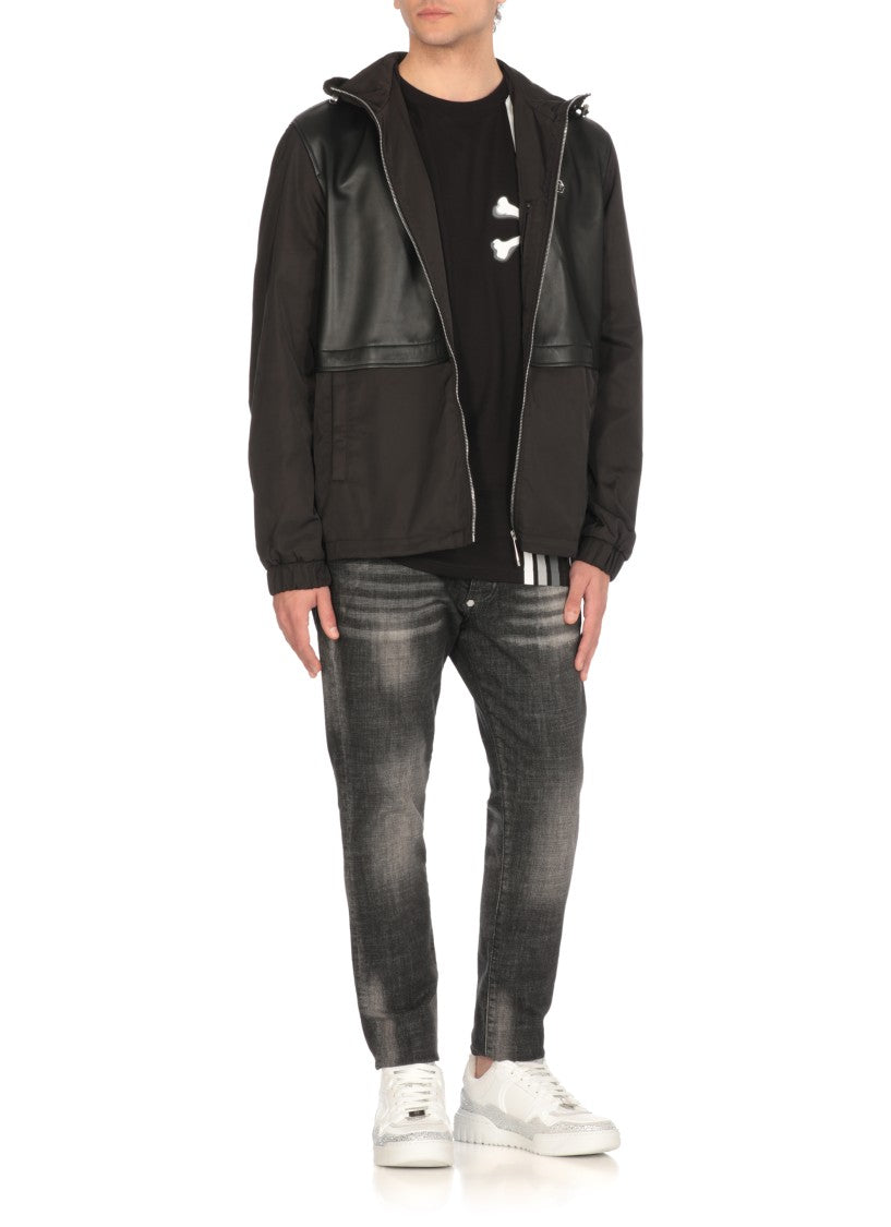 Philipp Plein Black Ss Hexagon T-Shirt