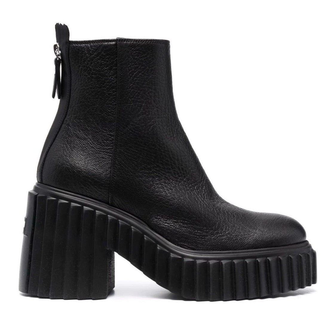 Agl Black Tiggy Plastic Platform Boots
