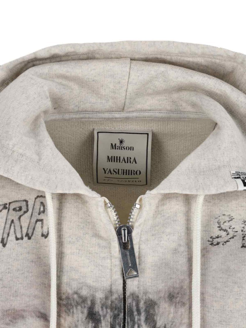 Maison Mihara Yasuhiro Structured Grey Jacket With Clean Lines And Minimal Detailing