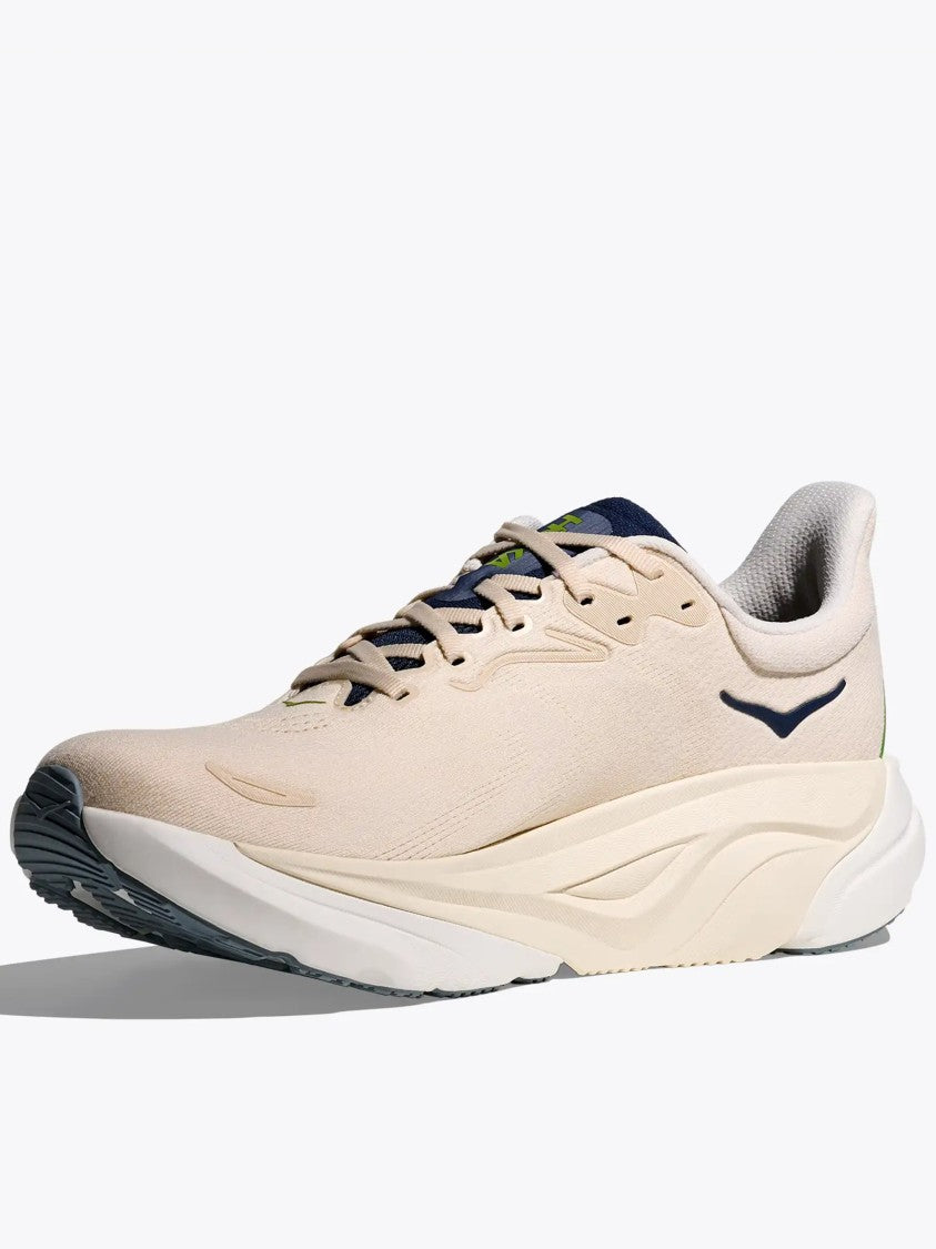 Hoka Beige Arahi 8 Cushioned Running Sneakers