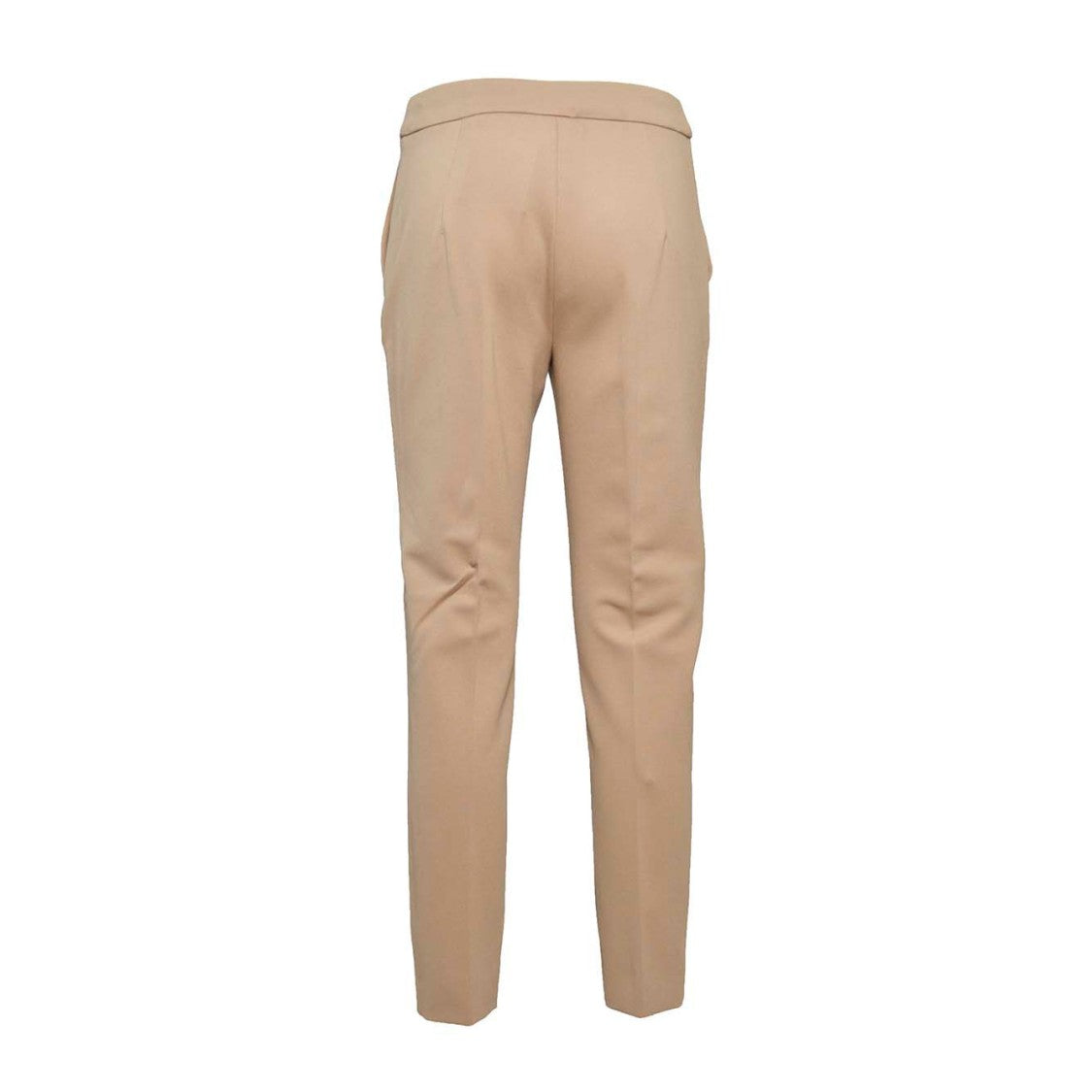 Max Mara Mid-Rise Cropped Pants With Clean Hem