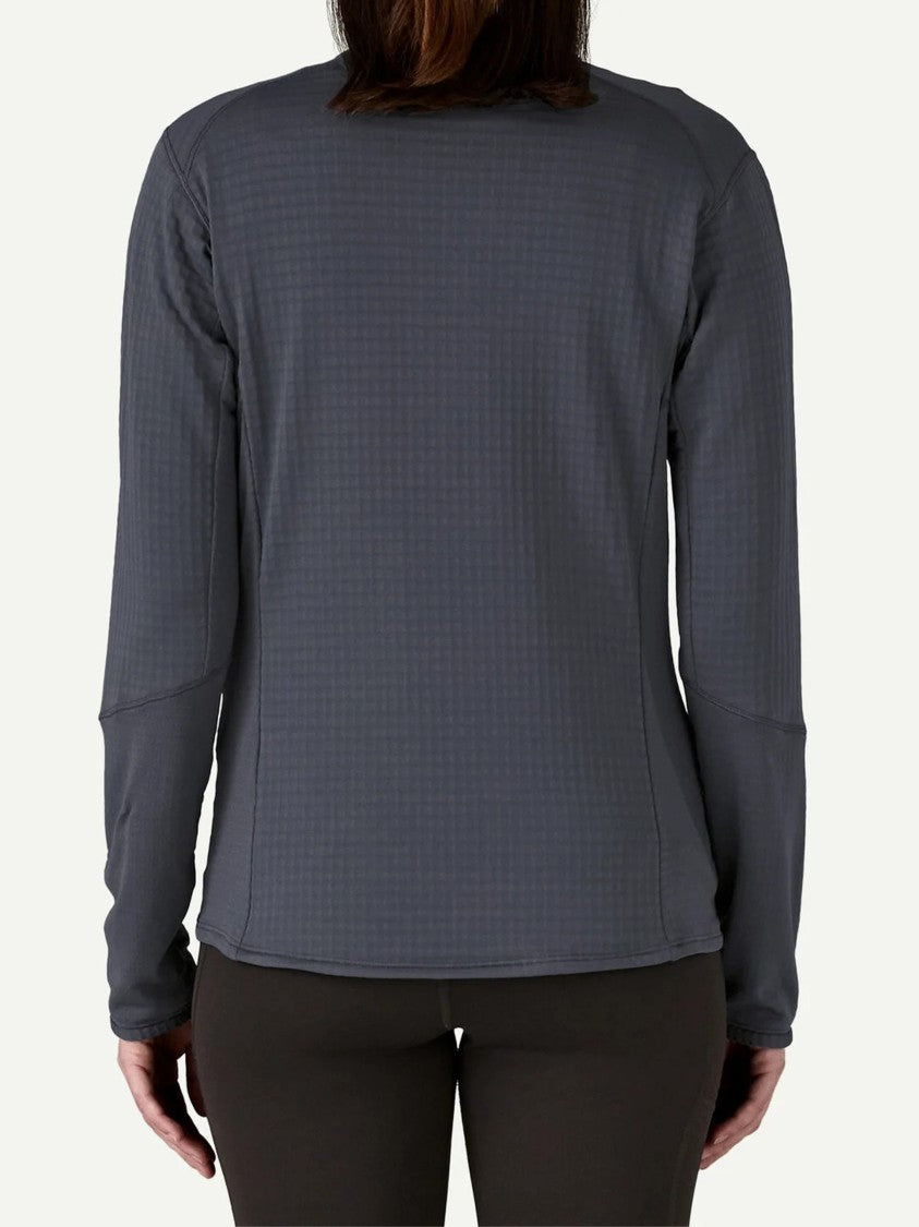 Patagonia Grey R1 Jkt Fitted Grid Active Jacket