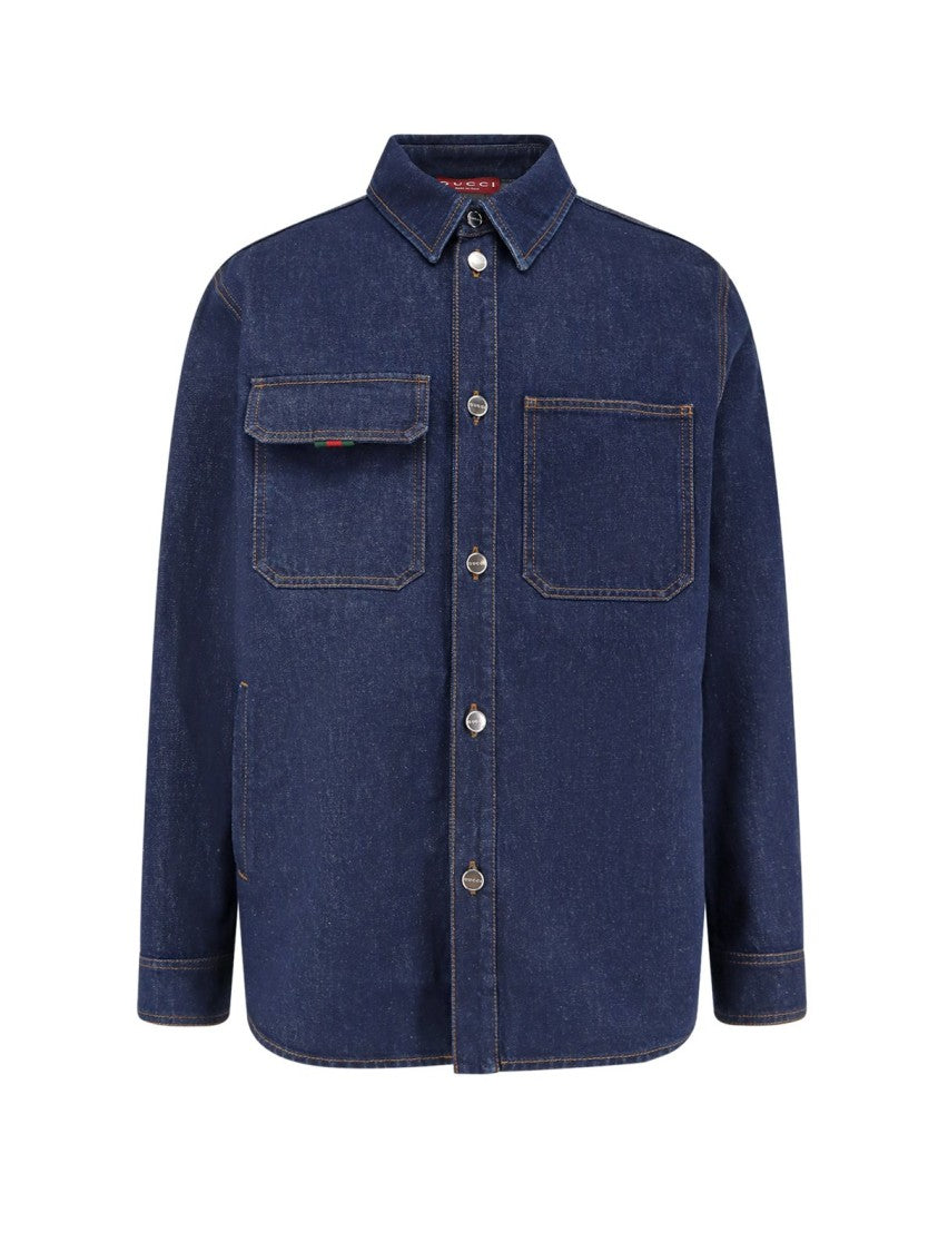 Gucci Classic Blue Denim Jacket