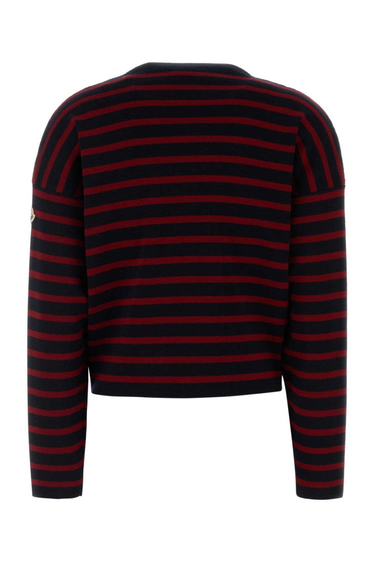 Moncler Embroidered Wool Sweater