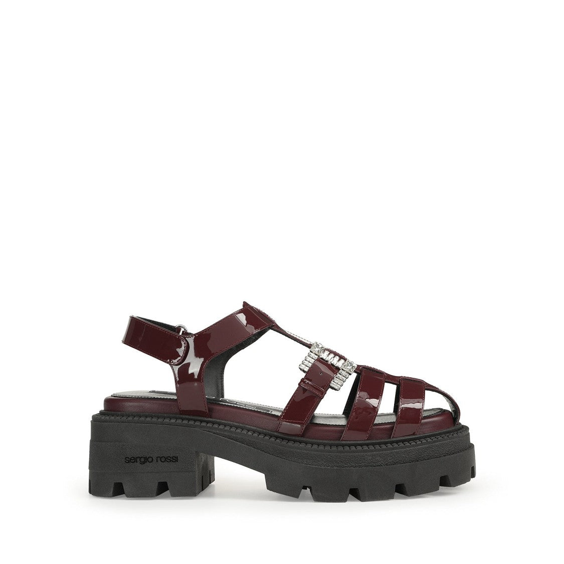 Sergio Rossi Sr Twenty Buckle 25 Sandal