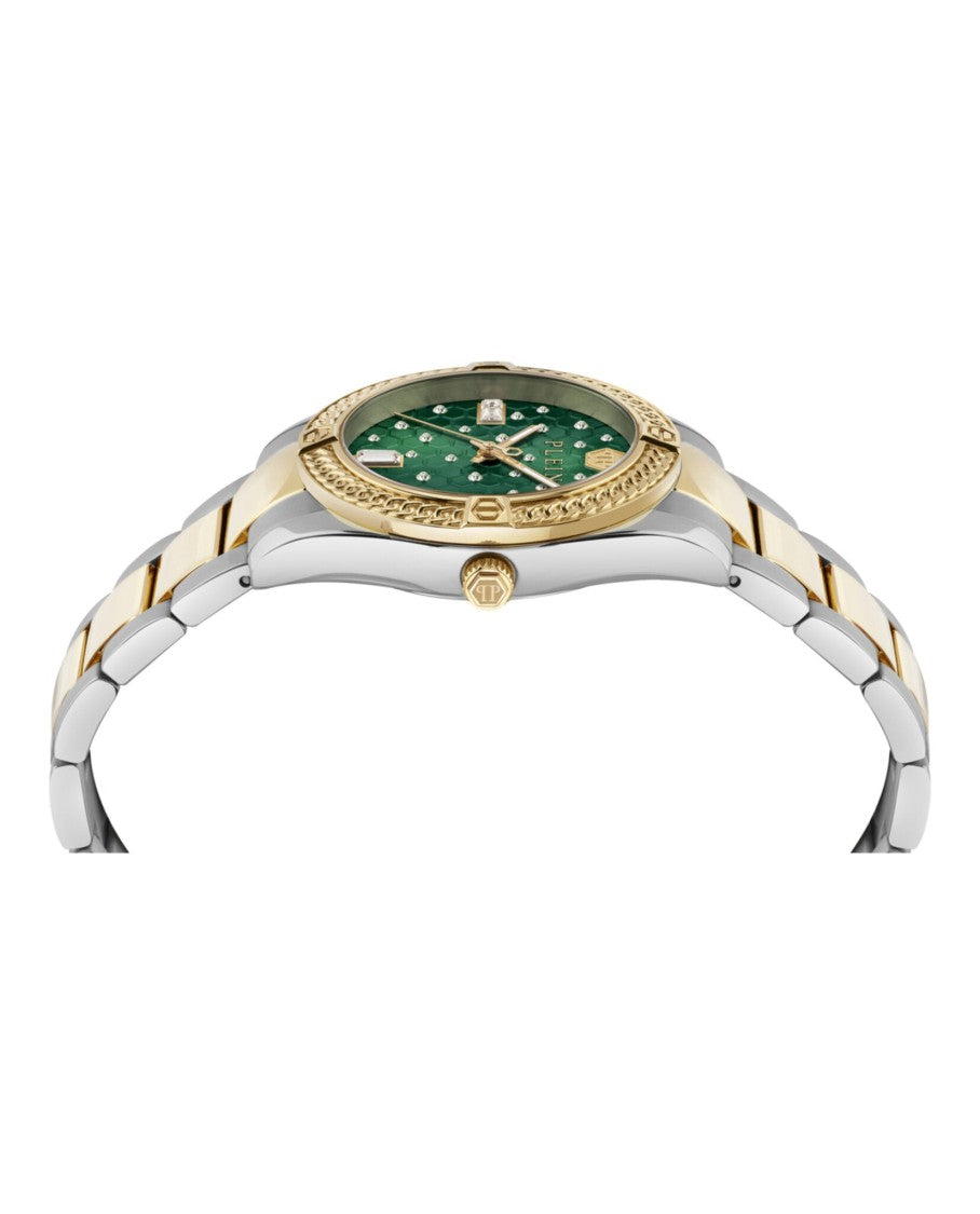 Philipp Plein Plein Icon Chain Crystal Watch