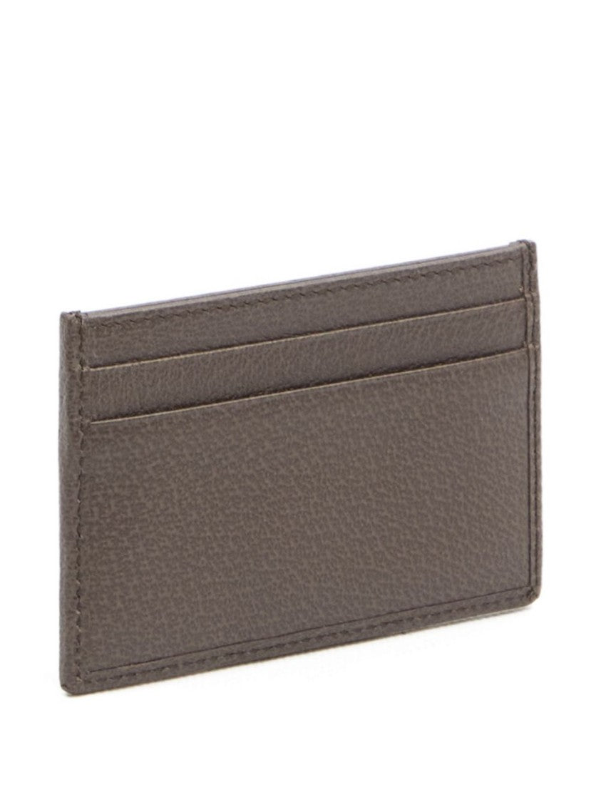 Gucci Slim Cardholder Wallet In Beige Monogram Canvas