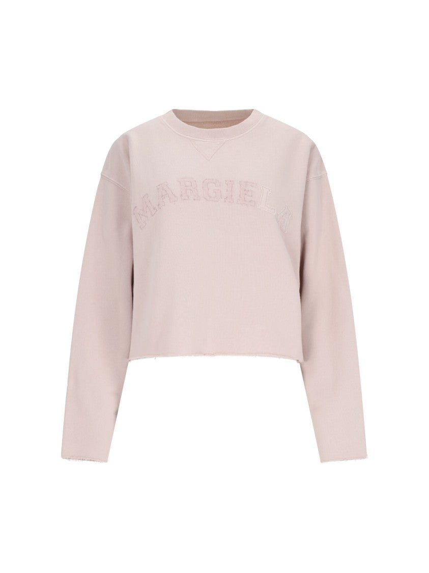 Maison Margiela Logo Sweatshirt – Pink