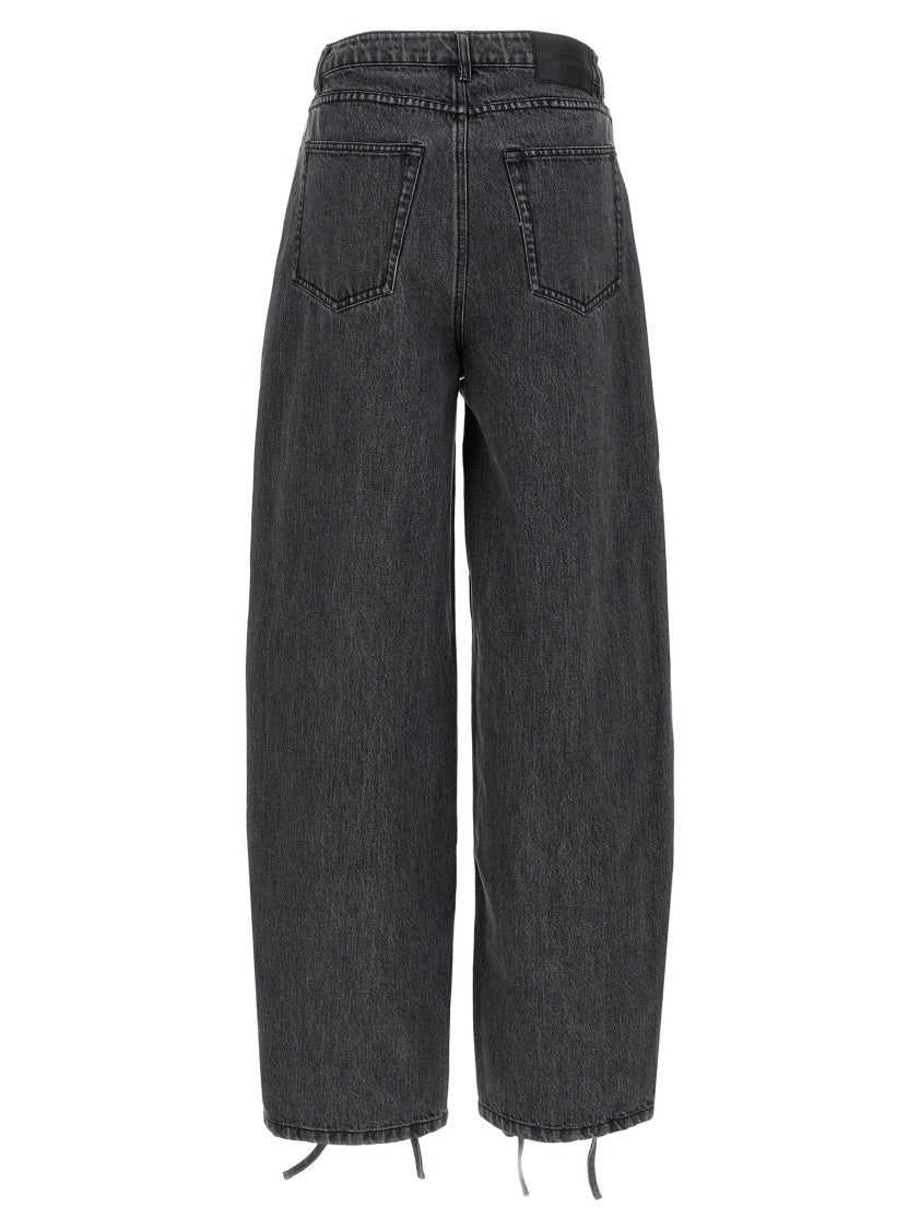 Rotate Birger Christensen 'Denim Laced Leg' Jeans