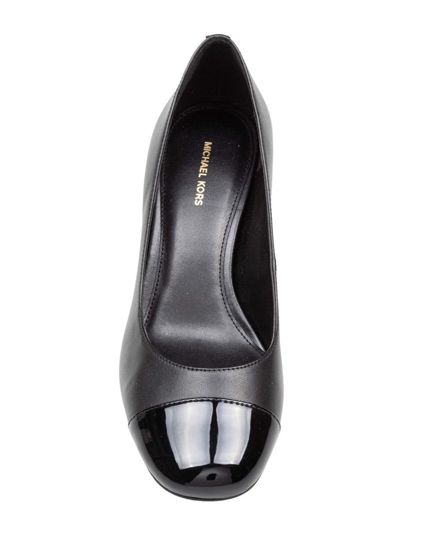 Michael Kors Black Perla Flex Leather Pumps