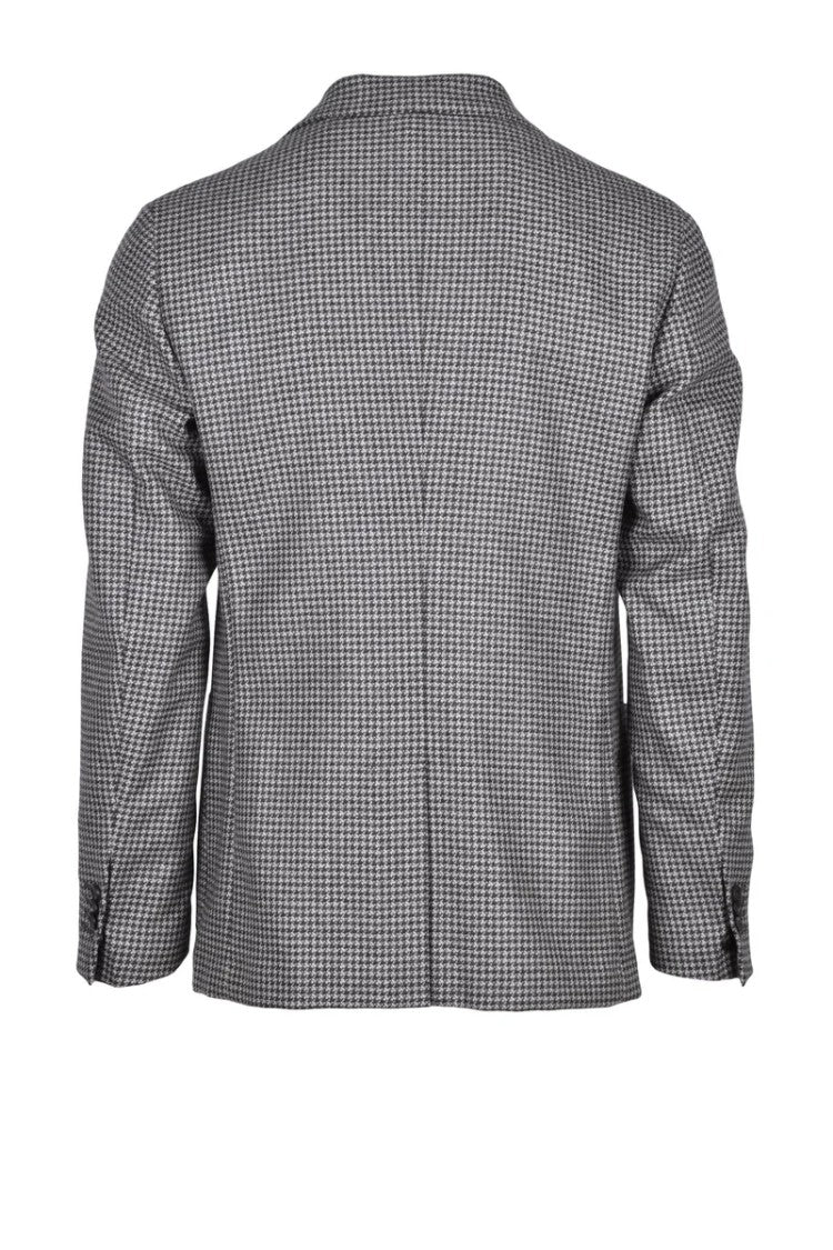 Montedoro Rounded Blazer Jacket - Grey