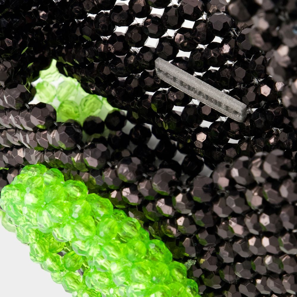 Germanier Beaded Bag - Beads - Black