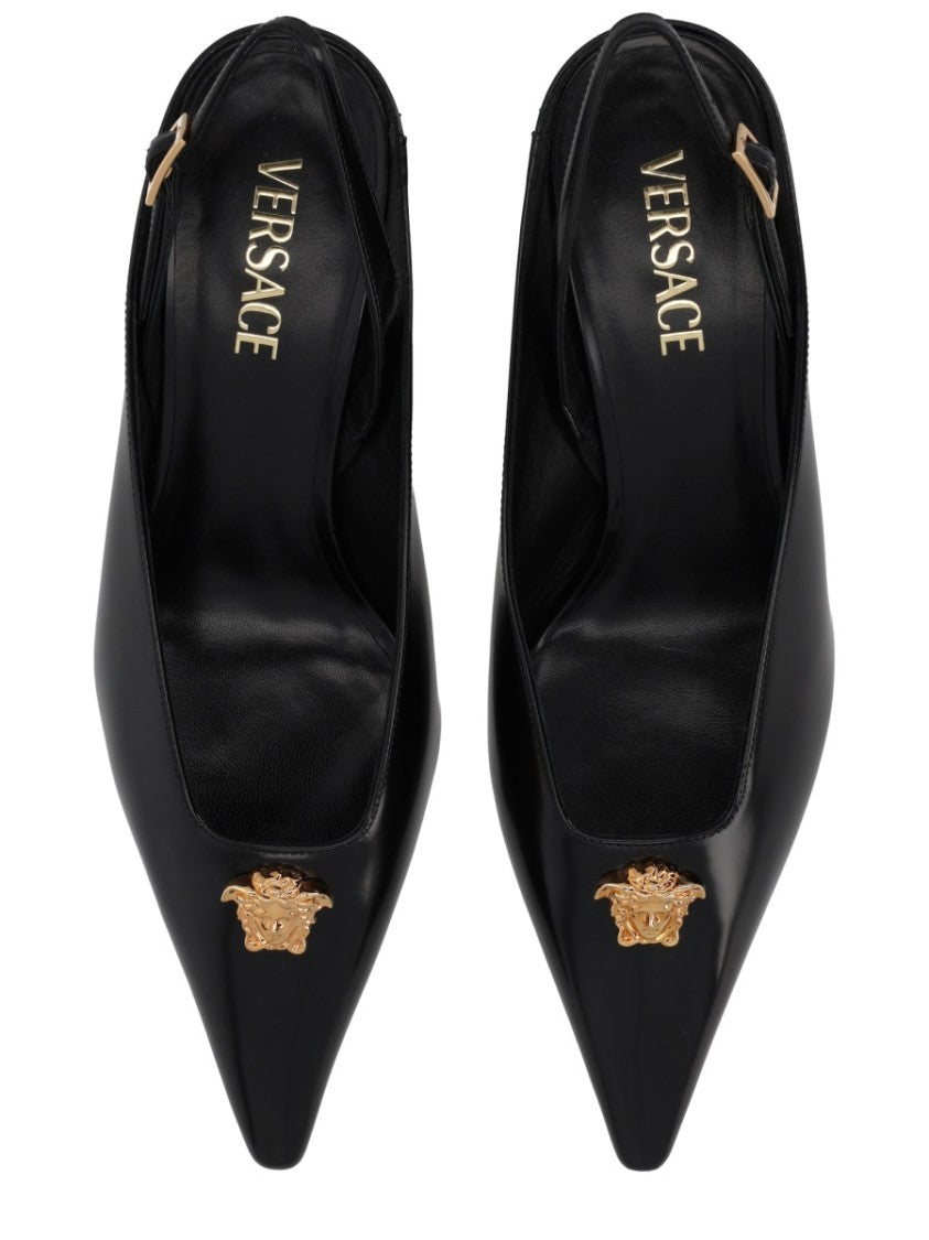 Versace The Jellyfish Pointed Slingback Pumps