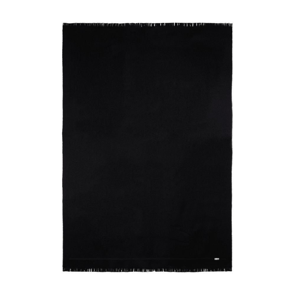 Ann Demeulemeester Fabio Scarf In Black Wool Mix
