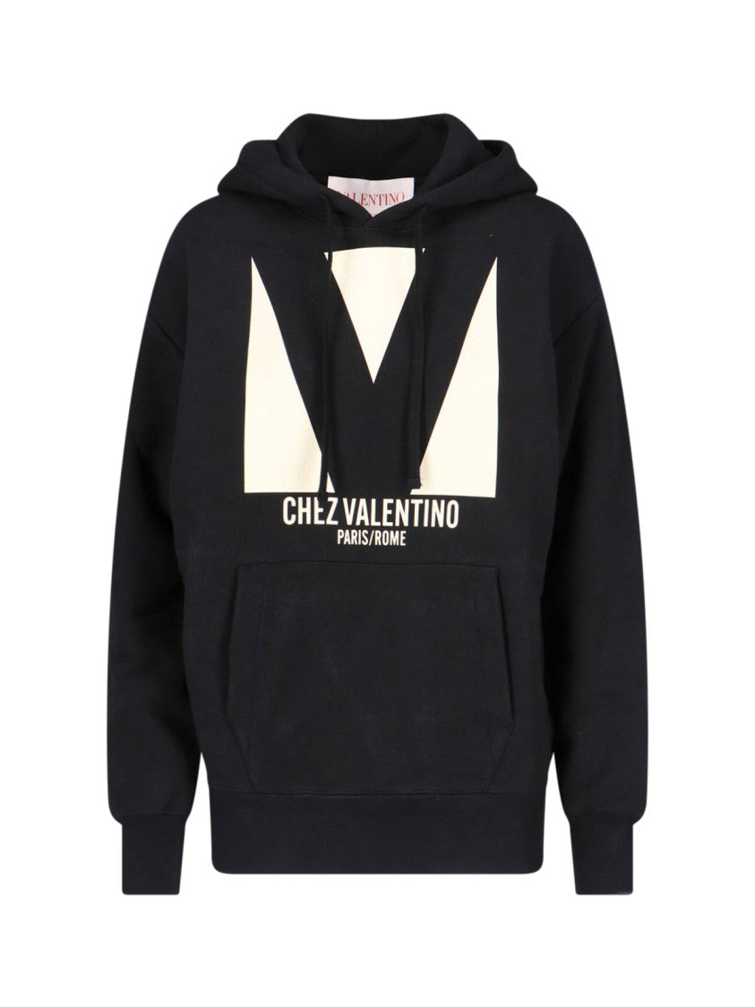 Valentino Chez' Hoodie – Black