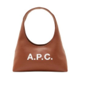 A.P.C. Cognac Brown Shoulder Bag