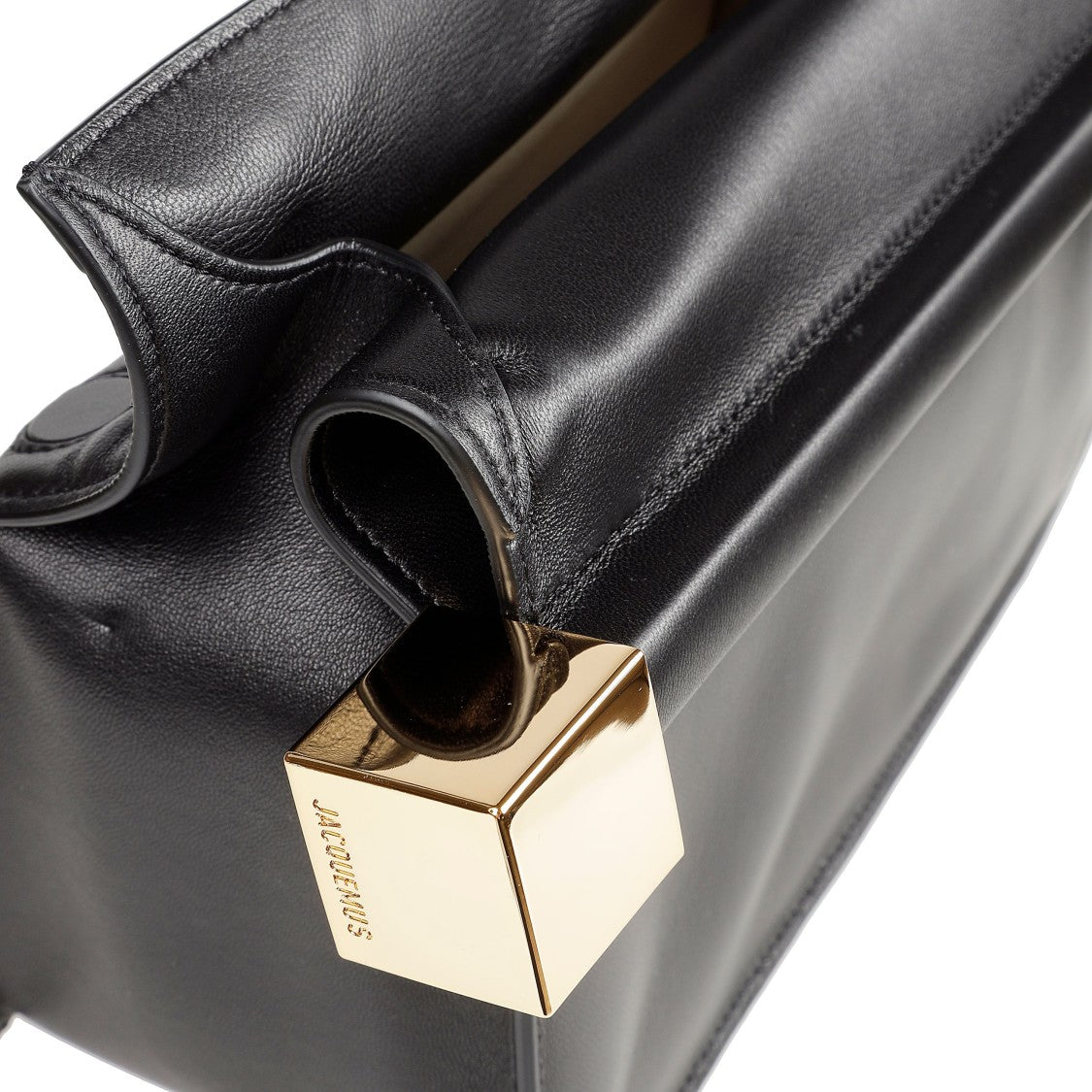 Jacquemus Structured Top Handle Bag