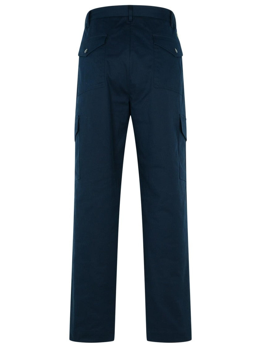 Moncler Cargo Navy Cotton Pants
