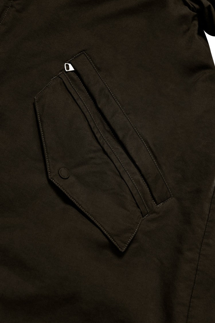 Bomboogie Windbreaker Parka With Concealed Zip Closure